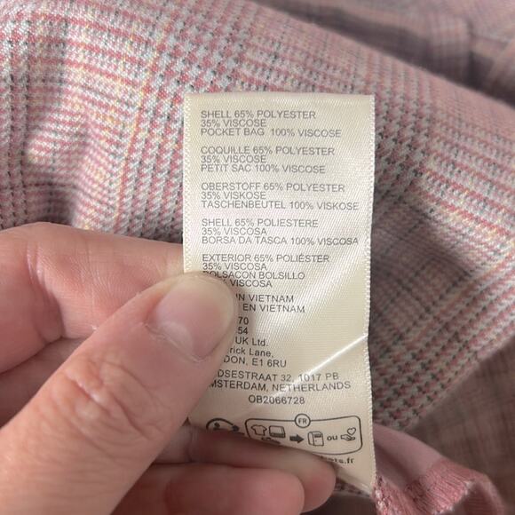 NEW Free People Sevi drop waist belted plaid mini pleated skirt dress - Picture 15 of 16